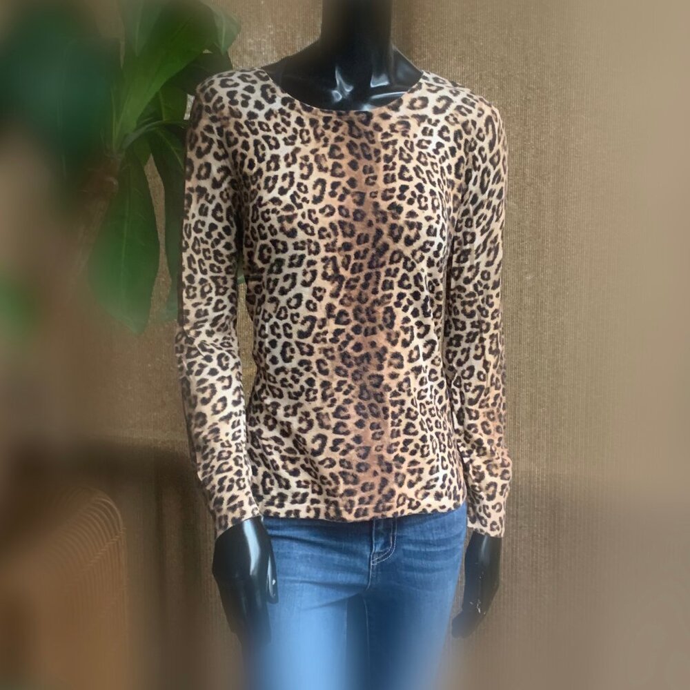 Chico's Leopard Print Top